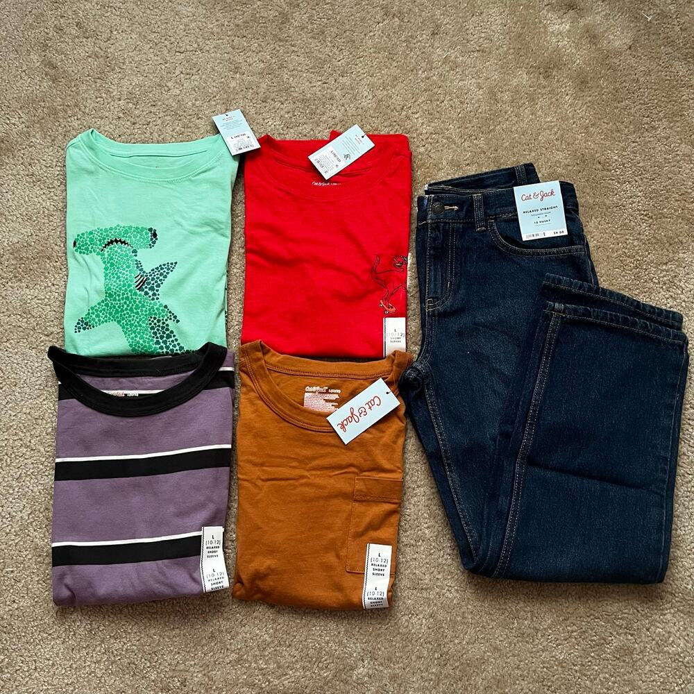 Boys Clothes Bundle Size 10 All New-Gift Idea